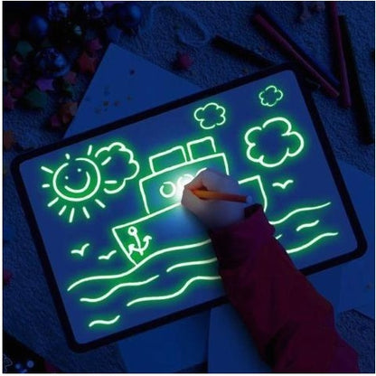 GlowBoard™ - Magic 3D Drawing Pad